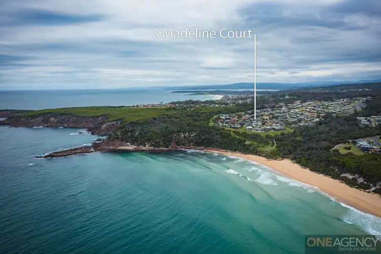 Main view of Homely house listing, 3 Madeline Court, Tura Beach NSW 2548