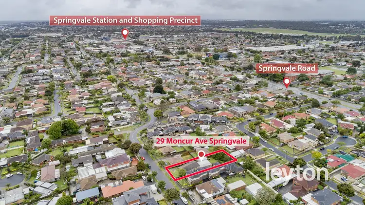 Main view of Homely house listing, 1 & 2/29 Moncur Avenue, Springvale VIC 3171