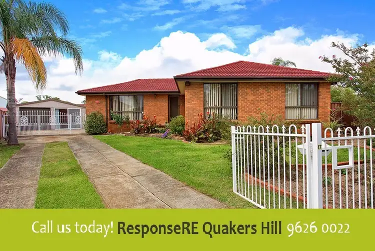 Main view of Homely house listing, 17 Tulip Place, Quakers Hill NSW 2763