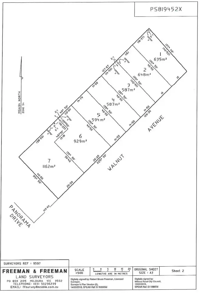 Second view of Homely land listing, 515 Walnut Avenue, Mildura VIC 3500