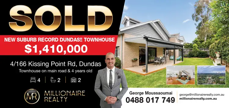 Second view of Homely townhouse listing, 4/166 Kissing Point Road, Dundas NSW 2117