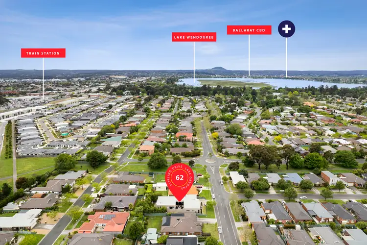 Second view of Homely house listing, 62 Stirling Drive, Lake Gardens VIC 3355