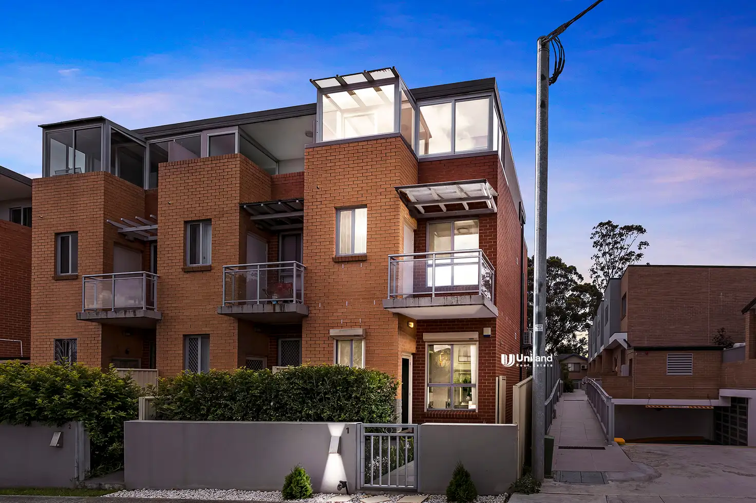 Main view of Homely townhouse listing, 1/17-21 Kirkham Road, Auburn NSW 2144