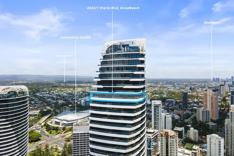 Fifth view of Homely apartment listing, Level 44/4403/1 Oracle Boulevard, Broadbeach QLD 4218