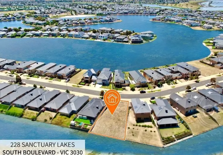 Second view of Homely land listing, 228 Sanctuary Lakes South Boulevard, Sanctuary Lakes VIC 3030