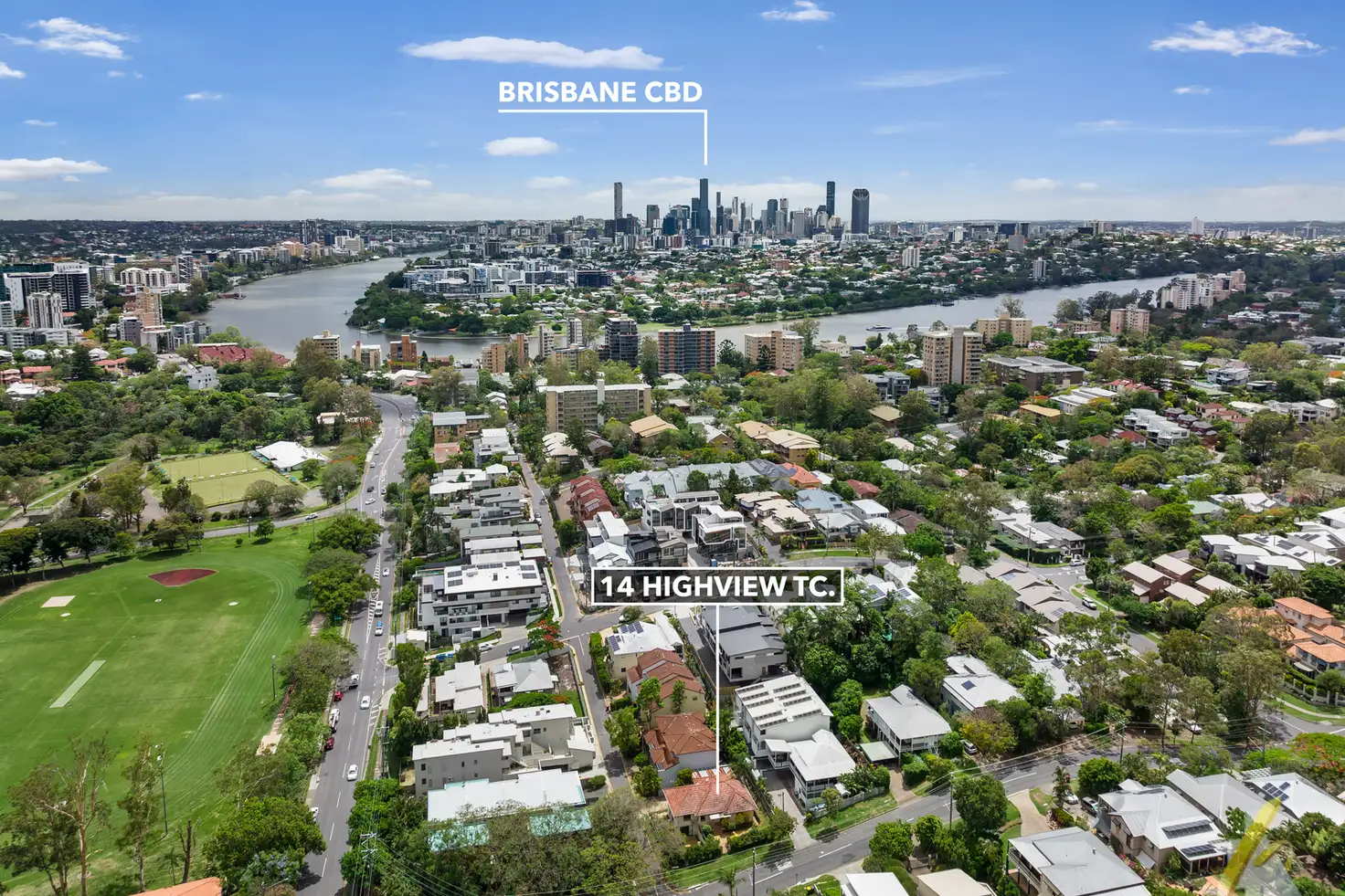 Main view of Homely house listing, 14 Highview Terrace, St Lucia QLD 4067