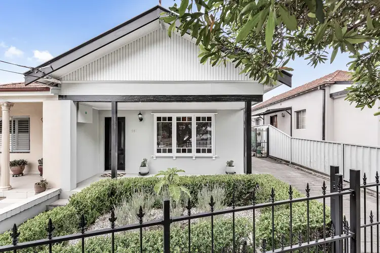 Main view of Homely semi-detached listing, 517 Lyons Road West, Five Dock NSW 2046