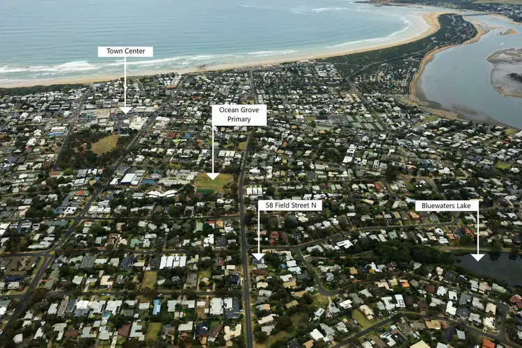 Main view of Homely house listing, 58 Field Street, Ocean Grove VIC 3226