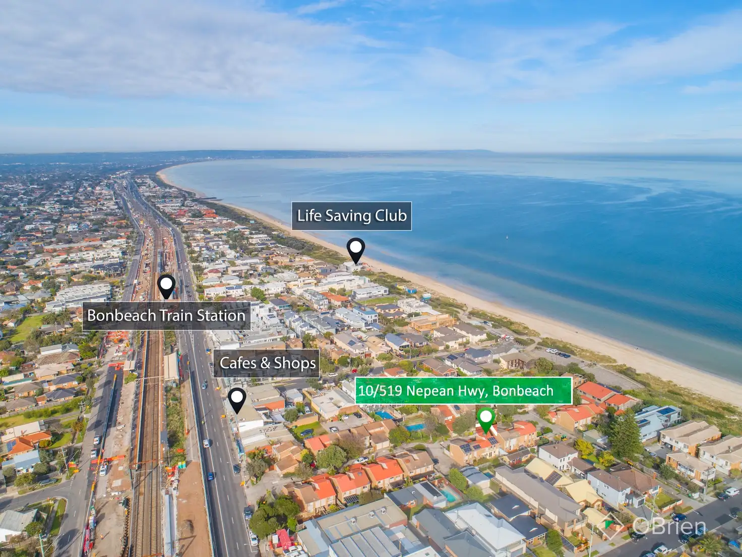 Main view of Homely townhouse listing, 10/519 Nepean Highway, Bonbeach VIC 3196