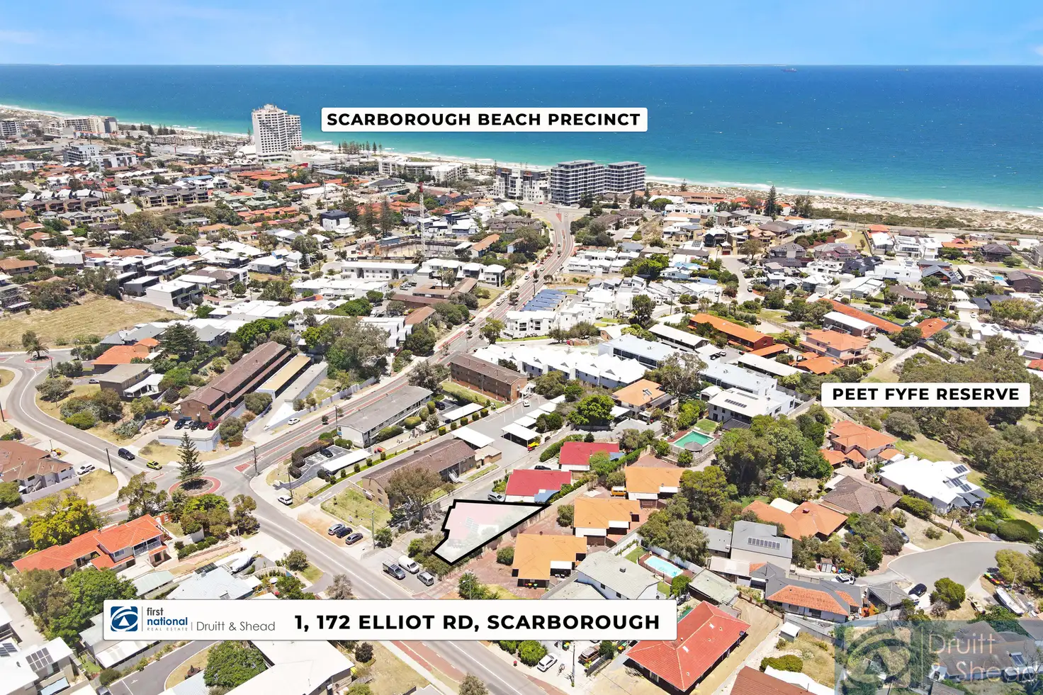 Main view of Homely villa listing, 1/172 Elliott Road, Scarborough WA 6019