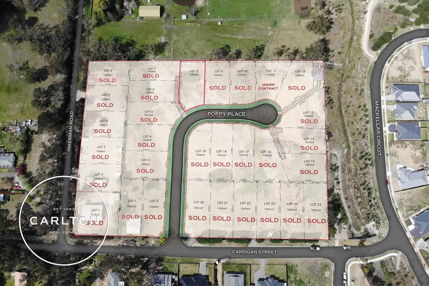 Main view of Homely land listing, LOT 8 Poppy Place, Balaclava NSW 2575
