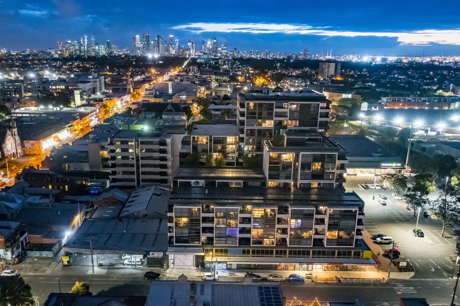 Main view of Homely apartment listing, Level 6/612/288 Albert Street, Brunswick VIC 3056