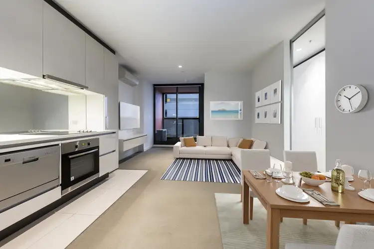Second view of Homely apartment listing, Level 30/3007/639 Lonsdale Street, Melbourne VIC 3000