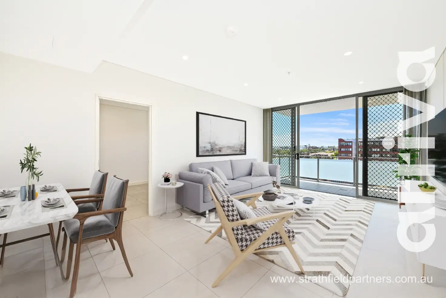 Main view of Homely apartment listing, 706/8-14 Lyons Street, Strathfield NSW 2135