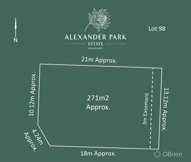LOT 98 Wheat Street, Diggers Rest VIC 3427