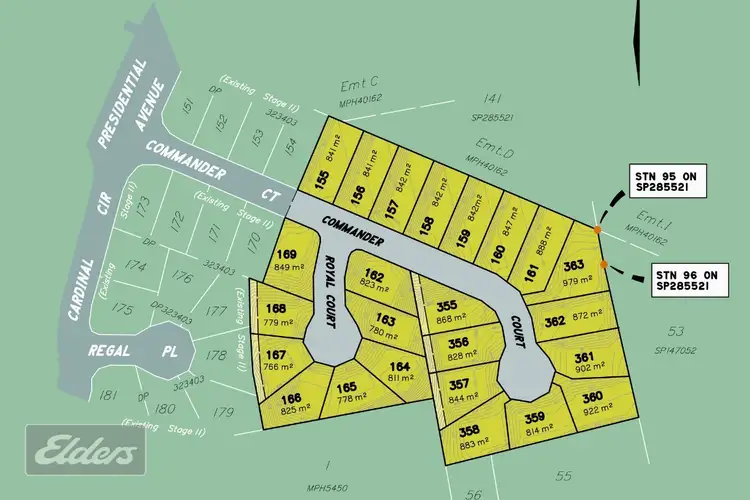 Third view of Homely land listing, Lot 160 Commander Court, Jones Hill QLD 4570