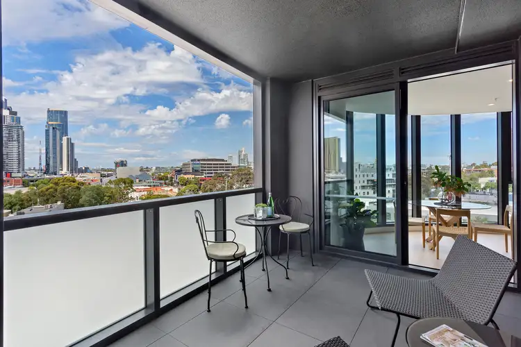 Second view of Homely apartment listing, 602/15 Thistlethwaite Street, South Melbourne VIC 3205