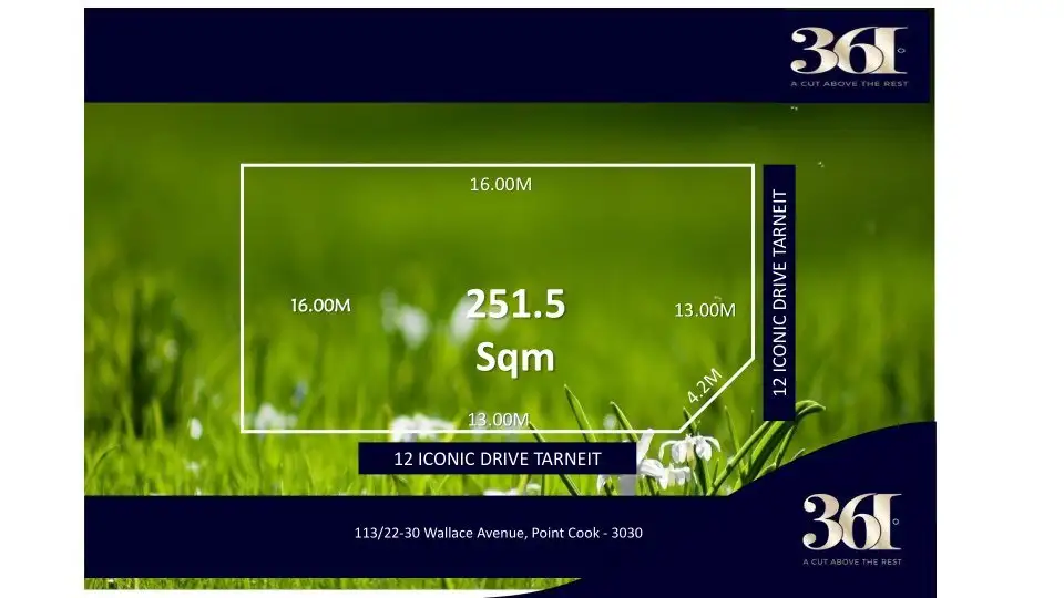 Main view of Homely land listing, 12 Iconic Drive, Tarneit VIC 3029