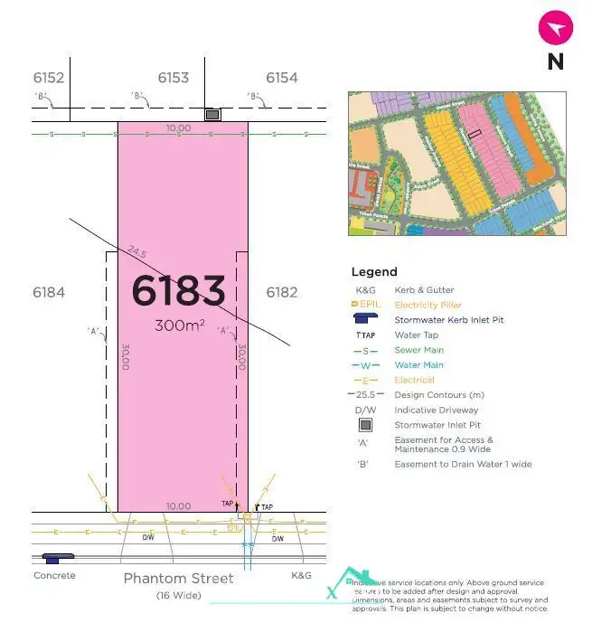 Second view of Homely land listing, LOT 6183 Akuna Vista Street, Schofields NSW 2762