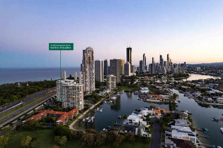 Second view of Homely apartment listing, 9/18 Commodore Drive, Surfers Paradise QLD 4217