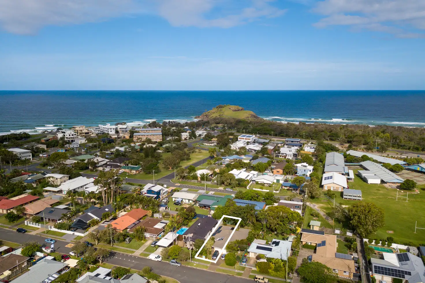 Main view of Homely semi-detached listing, 1/21 Ti Tree Avenue, Bogangar NSW 2488