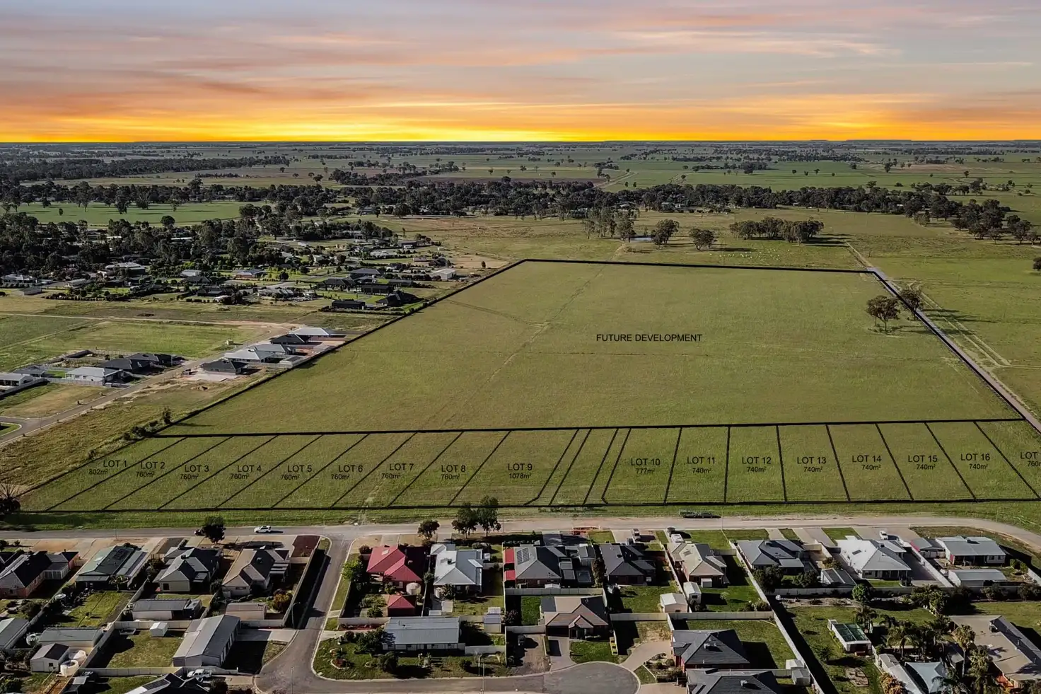 Main view of Homely land listing, LOT 9 Bruton Street, Tocumwal NSW 2714