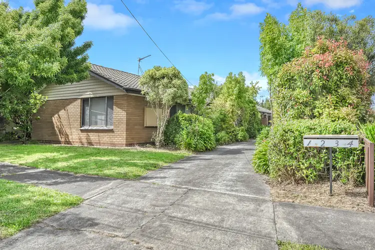 Main view of Homely block of units listing, 1-4/1 Evelyn Street, Wendouree VIC 3355