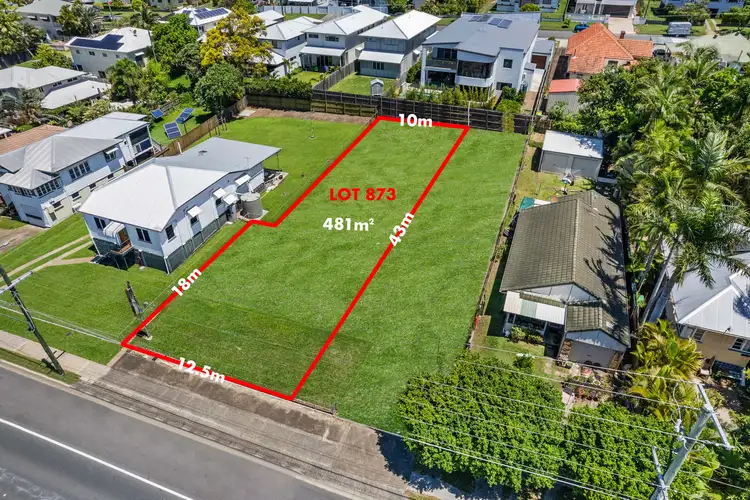 Main view of Homely land listing, 873 Wynnum Road, Cannon Hill QLD 4170