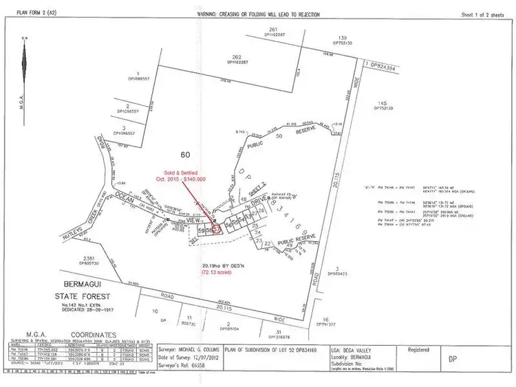 Fifth view of Homely land listing, LOT 60 Nutleys Creek Road, Bermagui NSW 2546