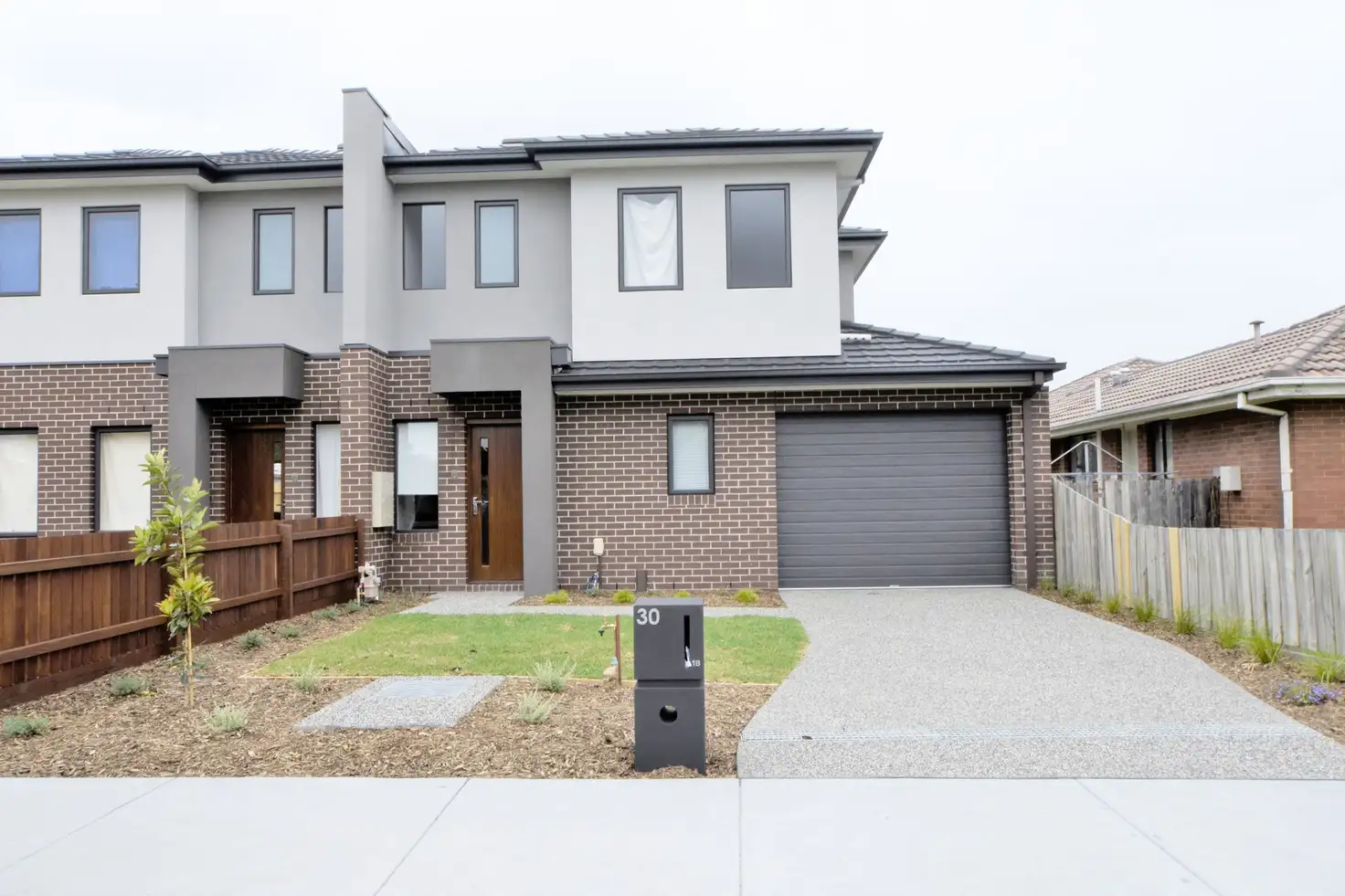 Main view of Homely townhouse listing, 1B/30 Tennyson Avenue, Clayton South VIC 3169