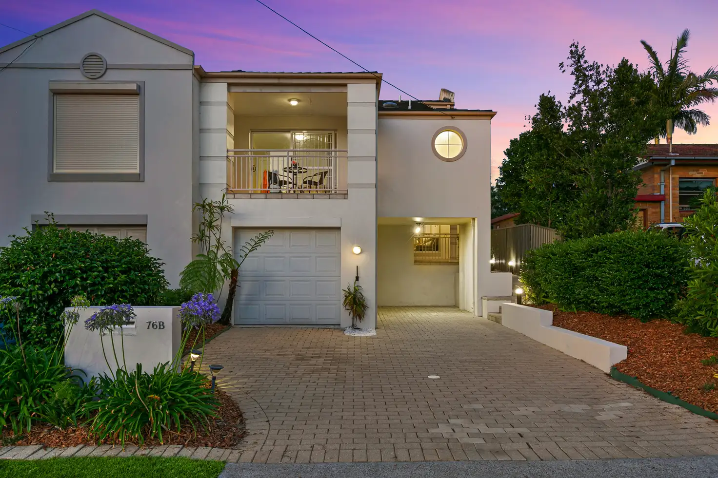 Main view of Homely semi-detached listing, 2/76 Burns Road, Picnic Point NSW 2213