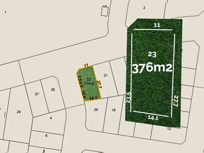 Main view of Homely land listing, 23 Walton Street, Melton South VIC 3338
