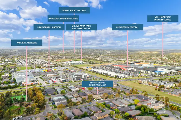Third view of Homely house listing, 33 Grove Road, Craigieburn VIC 3064