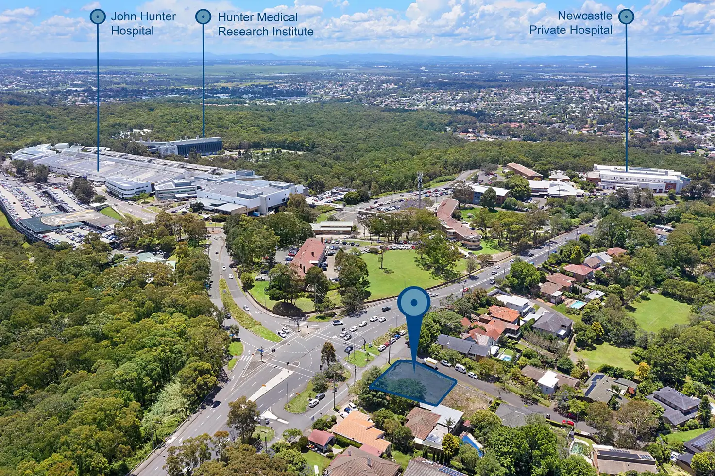 Main view of Homely land listing, 57 Lookout Road, New Lambton Heights NSW 2305
