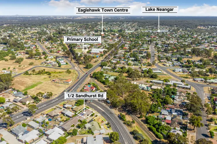 Second view of Homely unit listing, 1/2 Sandhurst Road, California Gully VIC 3556