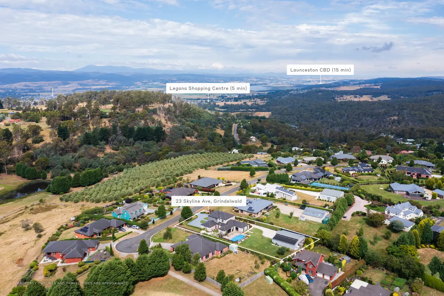 Main view of Homely house listing, 23 Skyline Avenue, Grindelwald TAS 7277