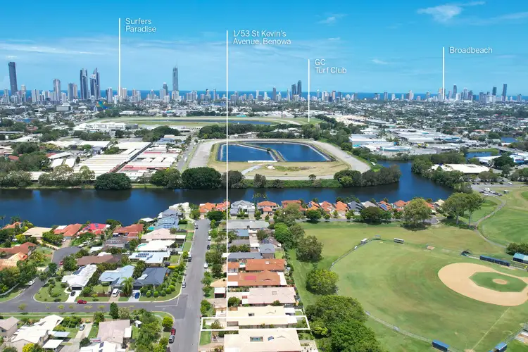 Second view of Homely semi-detached listing, 1/53 St Kevins Avenue, Benowa QLD 4217