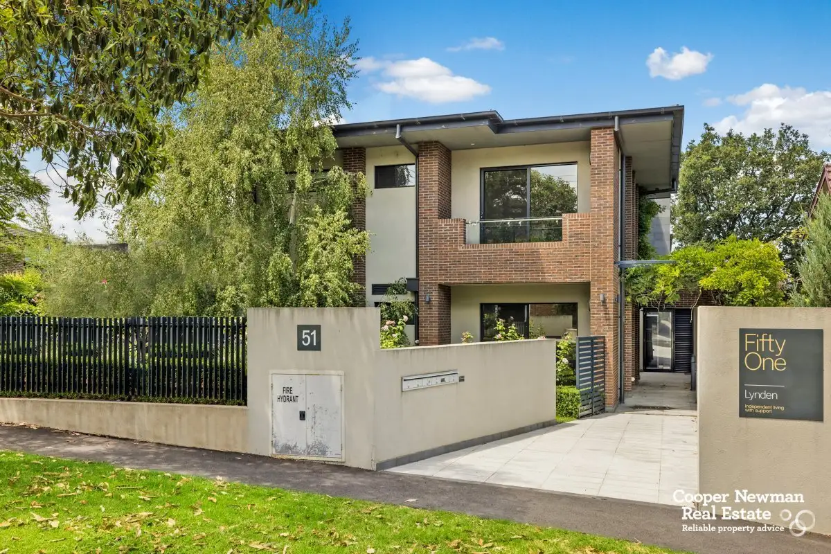 Main view of Homely retirement listing, 4/51 Lynden Street, Camberwell VIC 3124