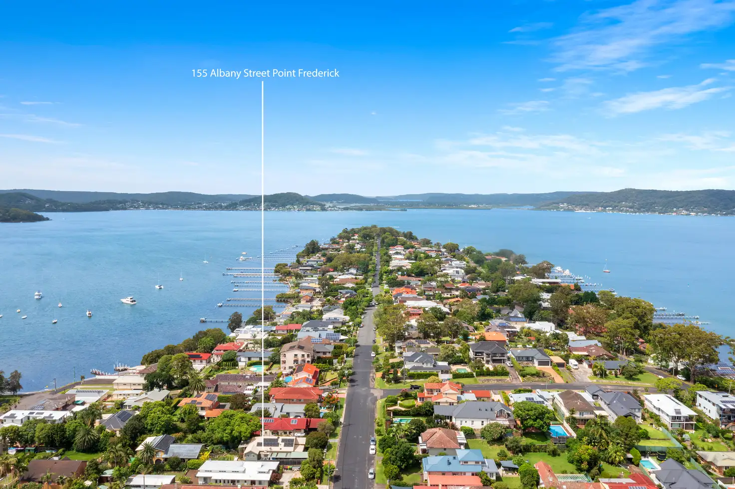 Main view of Homely house listing, 155 Albany Street, Point Frederick NSW 2250