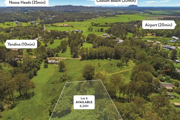 Main view of Homely land listing, 46 Dorans Road, North Arm QLD 4561