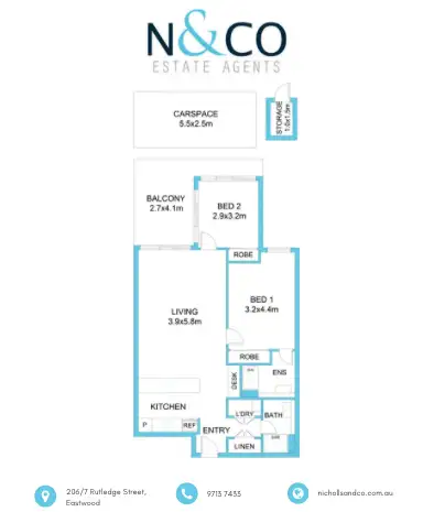 Sixth view of Homely apartment listing, 206/7 Rutledge Street, Eastwood NSW 2122