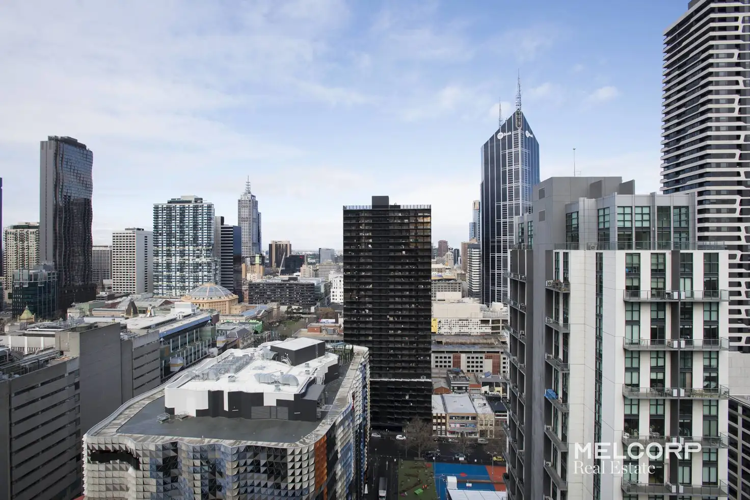 Main view of Homely apartment listing, 2502A/8 Franklin Street, Melbourne VIC 3000