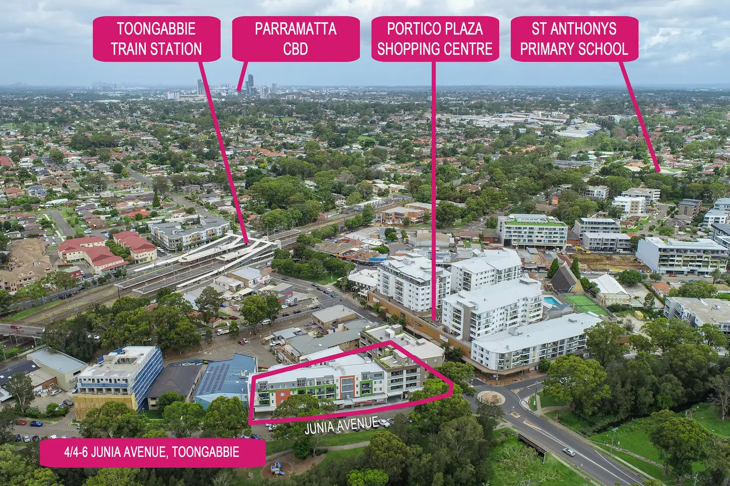 Main view of Homely apartment listing, 4/4-6 Junia Avenue, Toongabbie NSW 2146