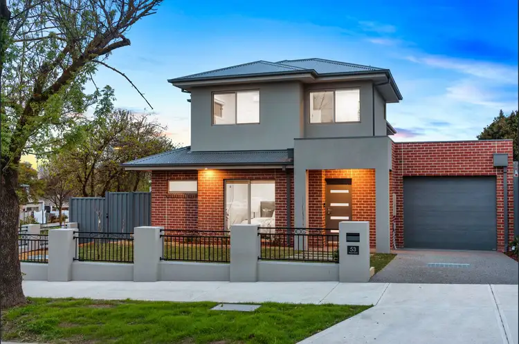 Main view of Homely townhouse listing, 53 Hayes Road, Strathmore VIC 3041