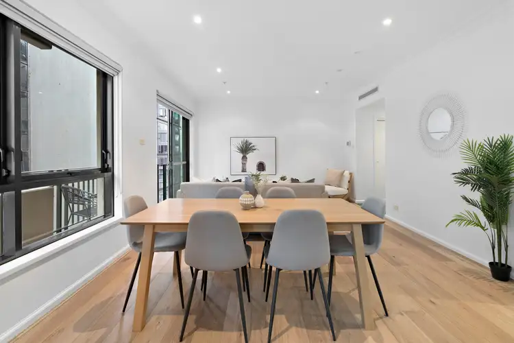 Second view of Homely apartment listing, 1702/265 Exhibition Street, Melbourne VIC 3000