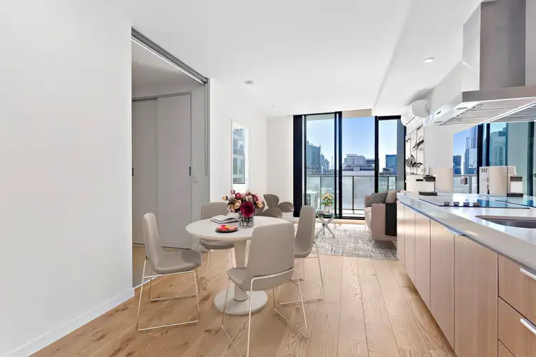 Second view of Homely apartment listing, 2602B/11 Rose Lane, Melbourne VIC 3000