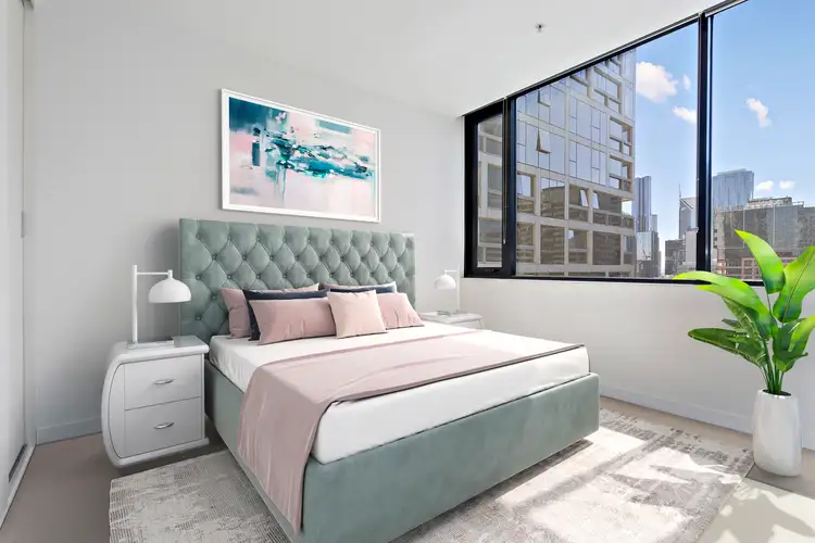 Third view of Homely apartment listing, 2602B/11 Rose Lane, Melbourne VIC 3000