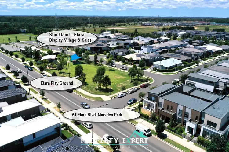 Main view of Homely semi-detached listing, 61 Elara Boulevard, Marsden Park NSW 2765