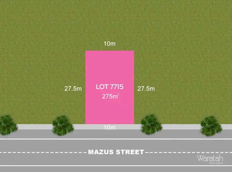 Main view of Homely land listing, LOT 7715 Mazus Street, Marsden Park NSW 2765