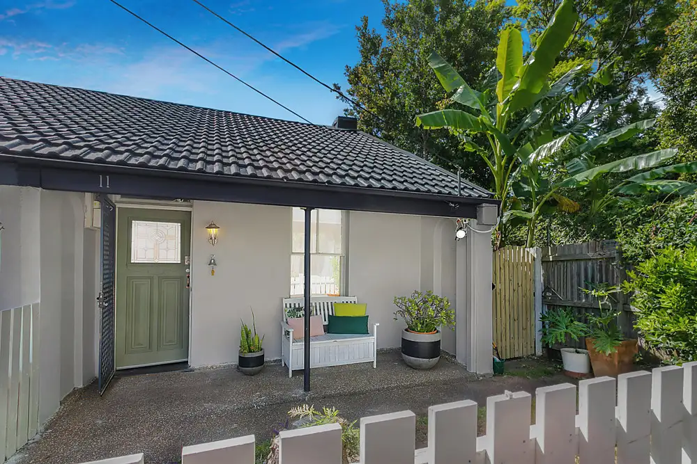 Main view of Homely semi-detached listing, 11 Railway Street, Croydon NSW 2132